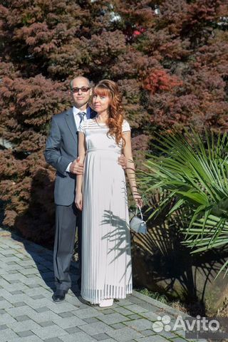 Вечернее/свадебное платье для беременных