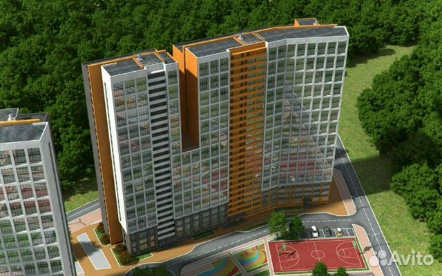 1-к квартира, 44.5 м², 3/25 эт. 1-к квартира, 44.5 м², 3/25 эт.