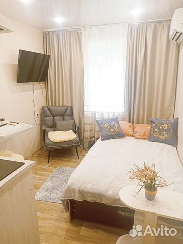 

Квартира-студия, 15 м², 2 кровати