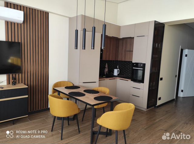 

1-к. квартира, 68 м², 3 кровати
