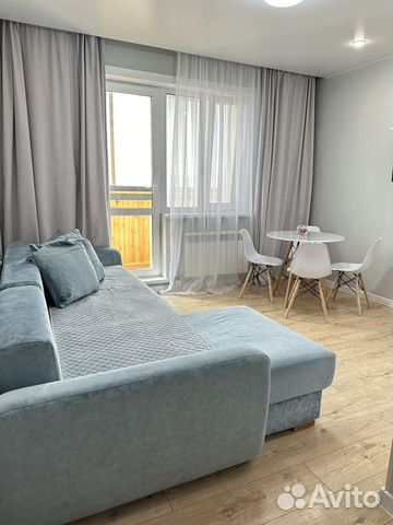 

1-к. квартира, 44 м², 2 кровати