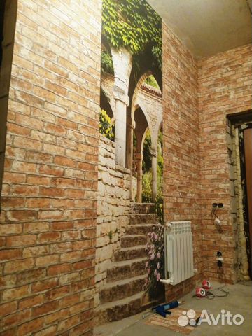 Поклейка обоев.малярные работы