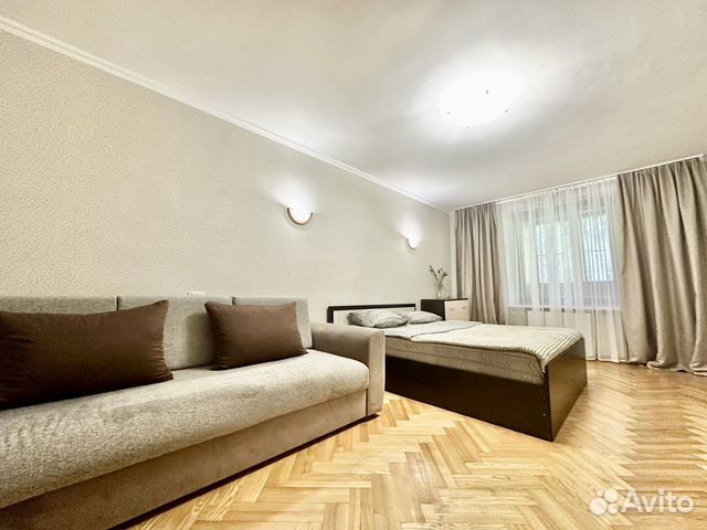 

1-к. квартира, 43 м², 2 кровати