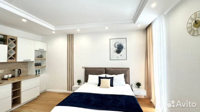 

Квартира-студия, 38 м², 2 кровати