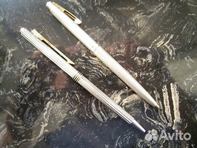 Серебряные ручки Sheaffer и Christian Dior Серебряные ручки Sheaffer и Christian Dior