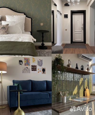 

1-к. квартира, 60 м², 2 кровати
