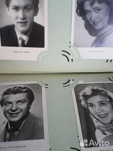 Открытки советских и зарубежных артистов