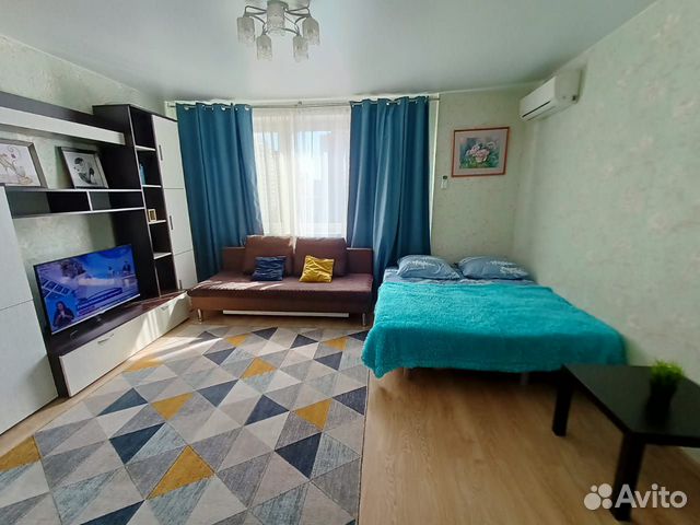 

1-к. квартира, 42 м², 3 кровати