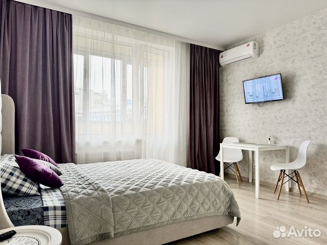 

Квартира-студия, 27 м², 1 кровать
