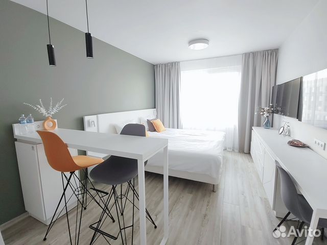 

Квартира-студия, 25 м², 2 кровати