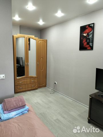 

1-к. квартира, 38 м², 2 кровати