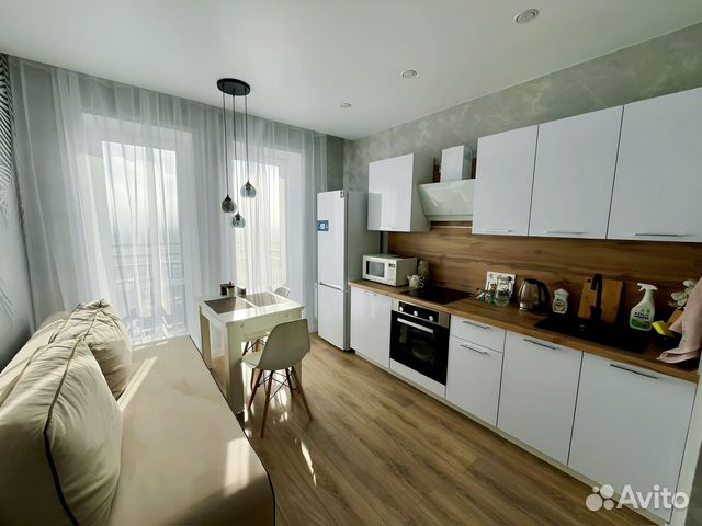 

1-к. квартира, 37 м², 2 кровати