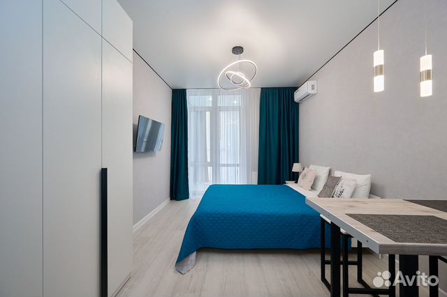 

Квартира-студия, 27 м², 1 кровать