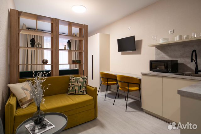 

Квартира-студия, 20 м², 2 кровати