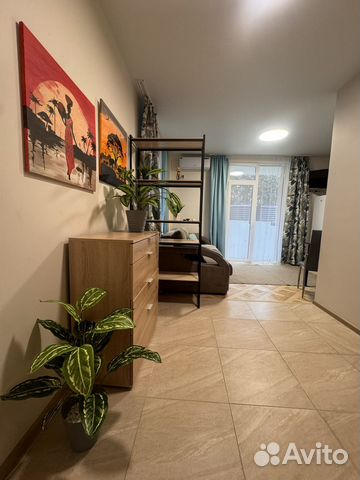

Квартира-студия, 30 м², 1 кровать