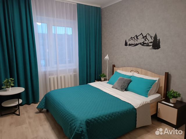

2-к. квартира, 52 м², 2 кровати