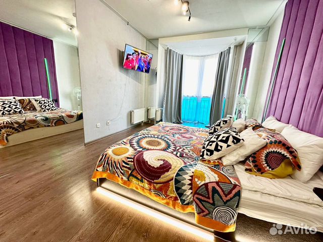 

1-к. квартира, 42,8 м², 2 кровати