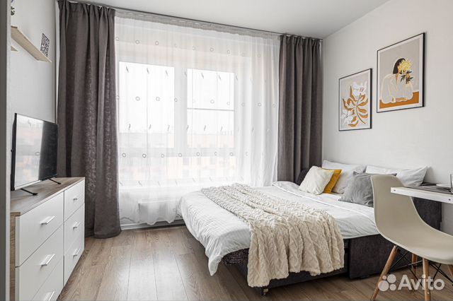 

Квартира-студия, 25 м², 1 кровать