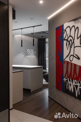 

2-к. квартира, 44 м², 2 кровати
