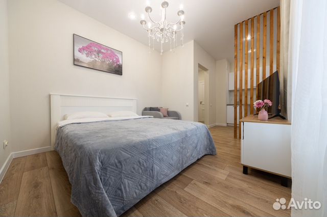 

Квартира-студия, 34 м², 2 кровати