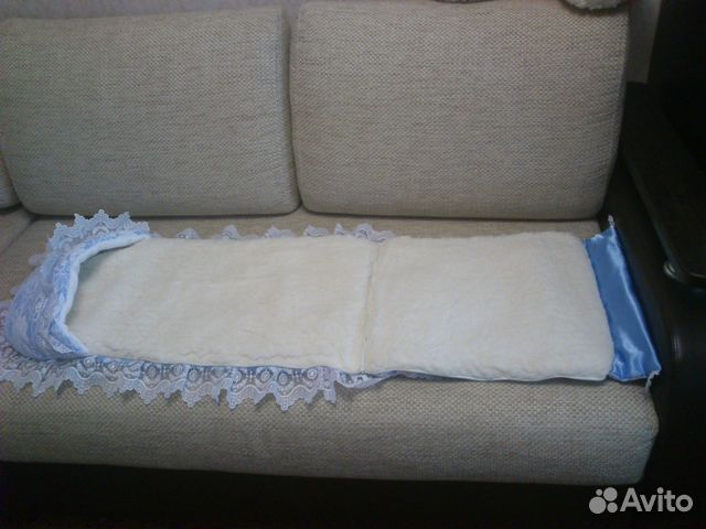 Конверт зимний на выписку