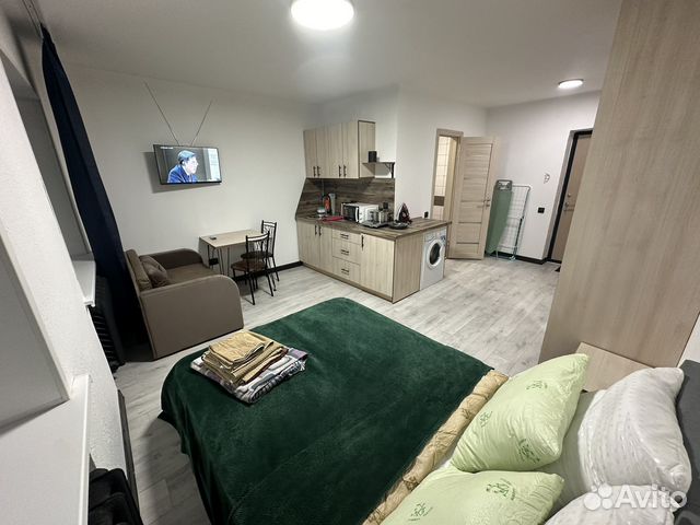 

Квартира-студия, 23 м², 2 кровати