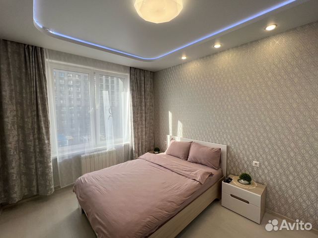 

1-к. квартира, 34 м², 2 кровати