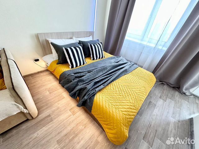 

1-к. квартира, 43,6 м², 1 кровать
