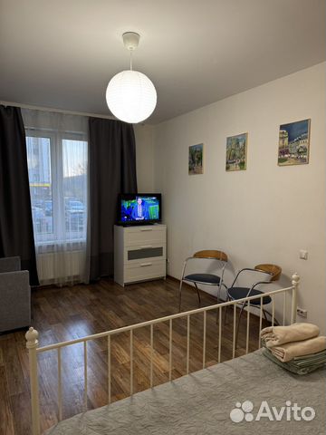 

1-к. квартира, 40 м², 2 кровати