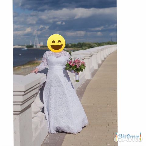Платье свадебное кружевное Платье свадебное кружевное
