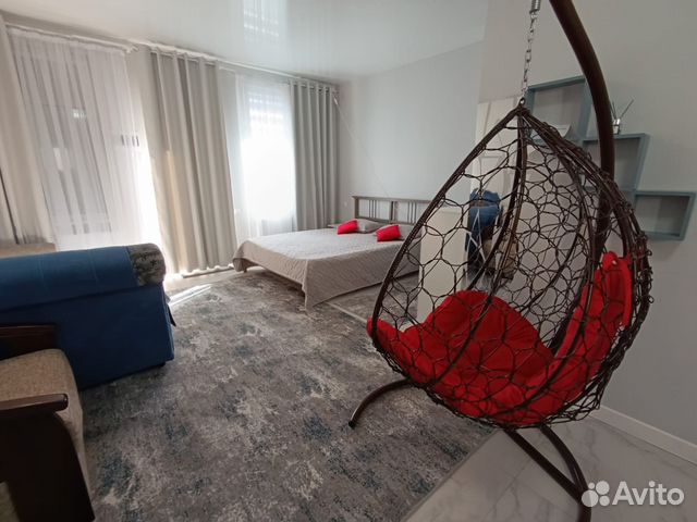 

Квартира-студия, 37 м², 3 кровати