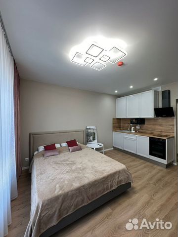 

Квартира-студия, 35 м², 1 кровать