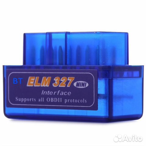 Автосканер ELM327 OBD2 Bluetooth v1.5 mini AD1