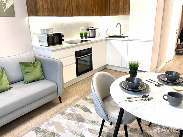 

1-к. квартира, 58 м², 2 кровати