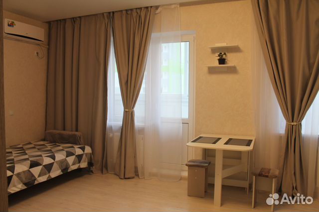 

Квартира-студия, 32 м², 2 кровати