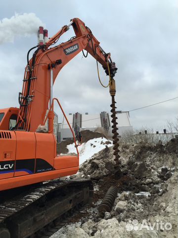 Услуги бурения. Ямобур вездеход Аренда ямобура