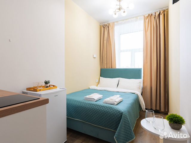 

Квартира-студия, 12 м², 1 кровать