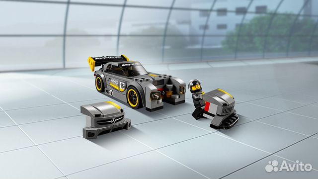 mercedes amg gt3 lego speed champions