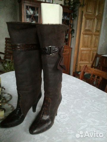 Сапоги Версаче и Карло Пазолини оригинал новые