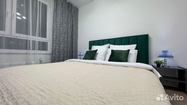 

1-к. квартира, 35,4 м², 2 кровати