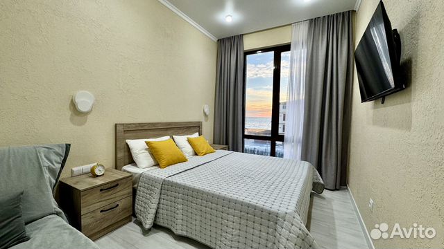 

Квартира-студия, 27 м², 2 кровати