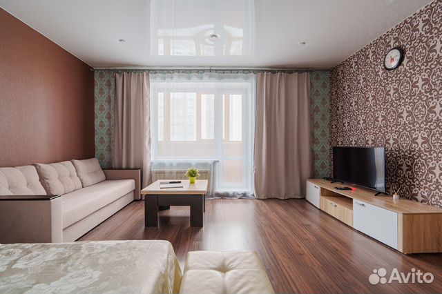 

1-к. квартира, 40 м², 2 кровати