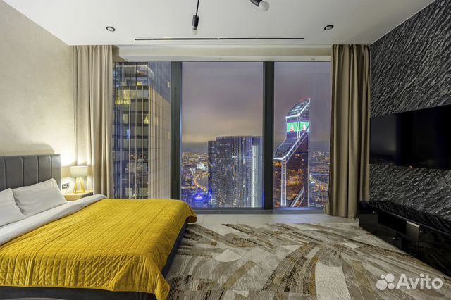 

Квартира-студия, 55 м², 3 кровати