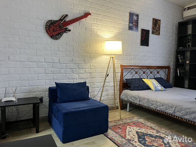 

Квартира-студия, 30 м², 2 кровати