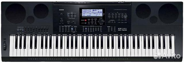 Новый синтезатор Casio WK-7600