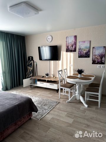 

Квартира-студия, 34 м², 2 кровати