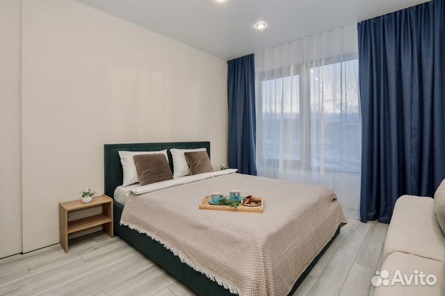 

Квартира-студия, 45,6 м², 2 кровати