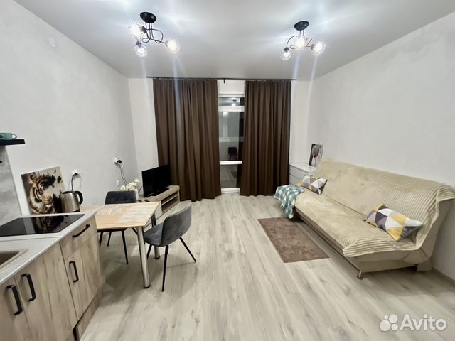 

Квартира-студия, 35 м², 1 кровать