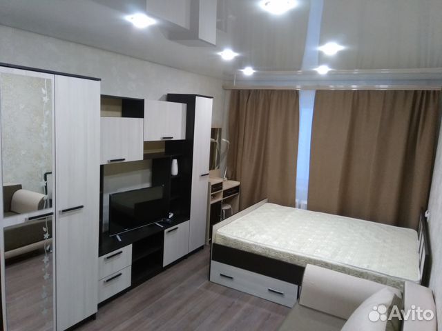 

1-к. квартира, 30 м², 2 кровати
