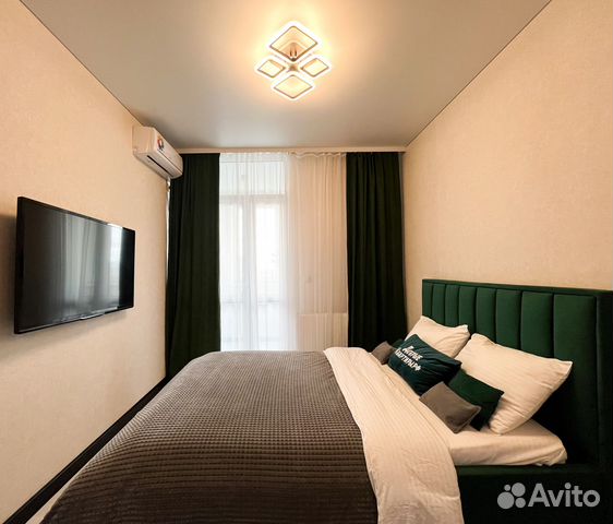

Квартира-студия, 28 м², 2 кровати